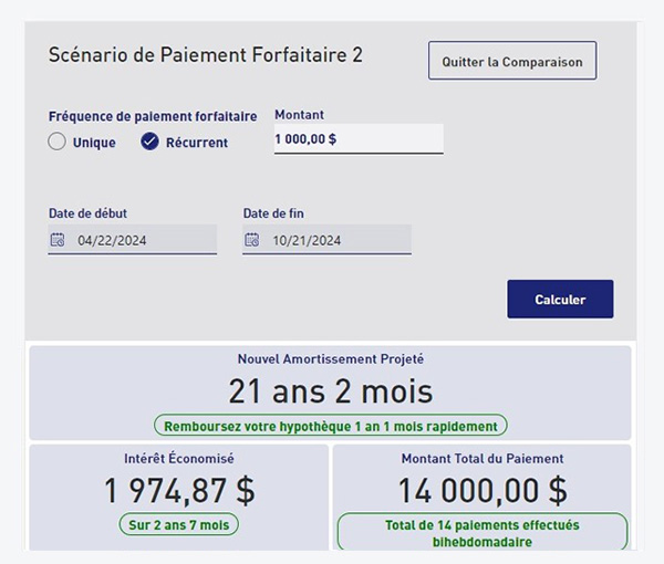 Comparaison des paiements forfaitaires de Ryan n°2